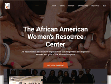Tablet Screenshot of aawrc.org